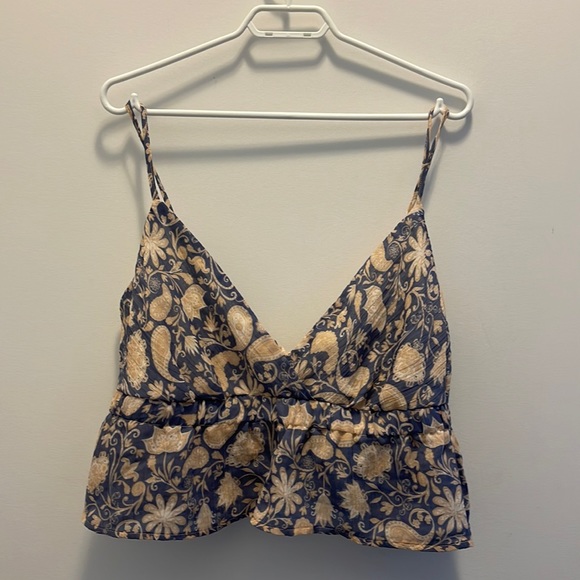 Dynamite Tops - DYNAMITE | Cropped Floral Top NWT